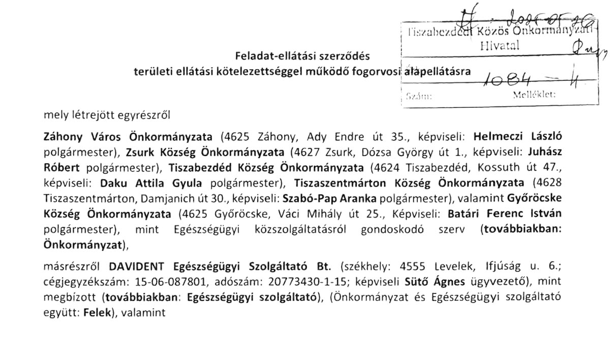 Read more about the article 2025.05.27-i Képviselő-testületi ülés – Előterjesztés, feladat-ellátási szerződés