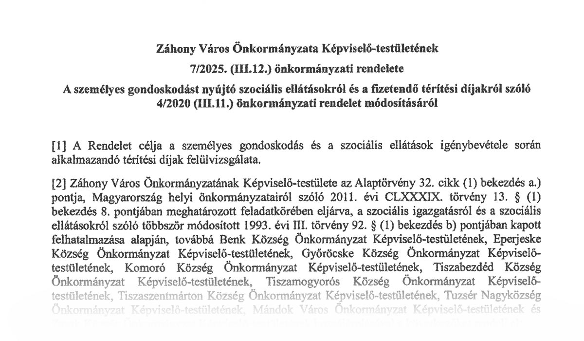 Read more about the article 2025.04.22-i Képviselő-testületi ülés – 2025. (III.12.) önk. rendelet