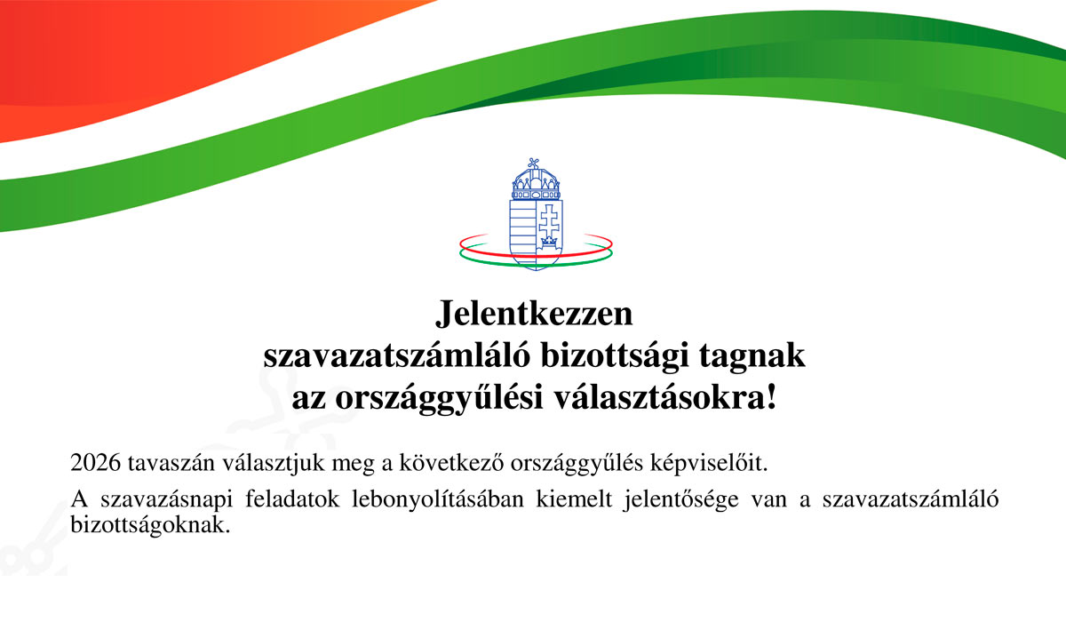 Read more about the article Választás 2026 – szavazatszámláló toborzás