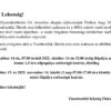 Tájékoztató vasútlezárásról